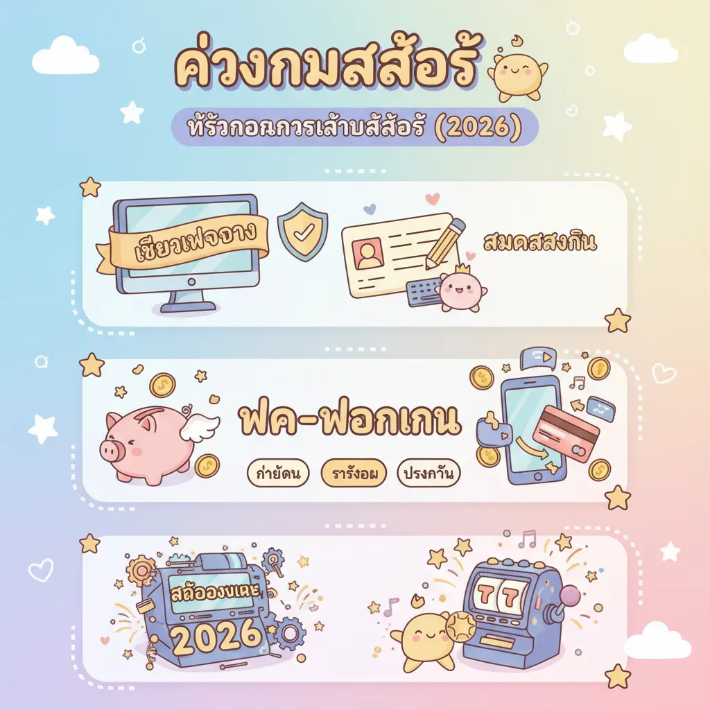 ขั้น ตอน การเล่นสล็อต - ค่ายเกมสล็อต