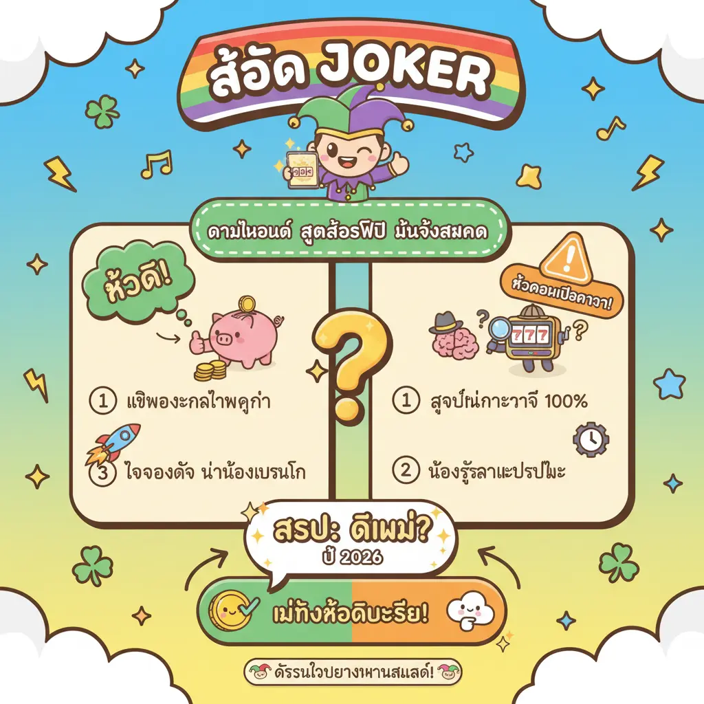 ดาวน์โหลด สูตรสล็อตฟรี ไม่ต้องสมัคร - สล็อต joker