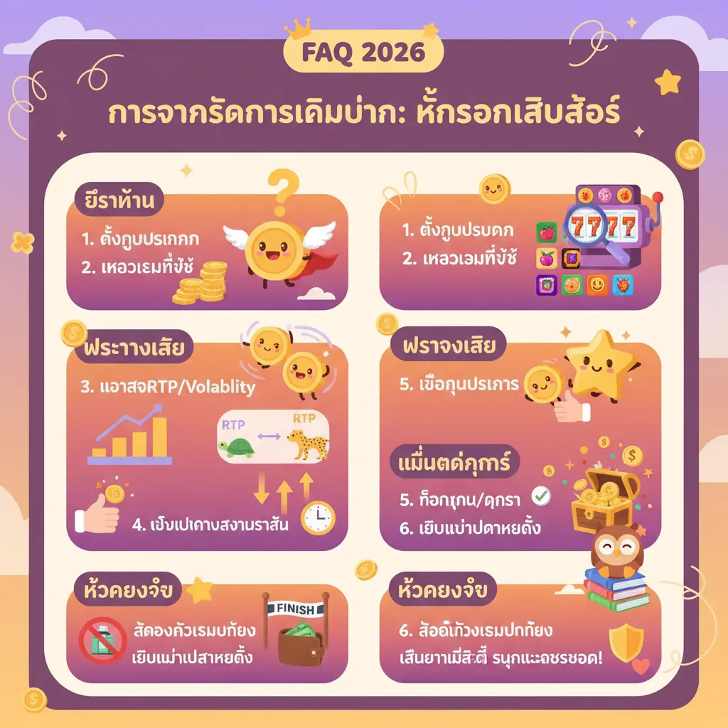 ขั้น ตอน การเล่นสล็อต - การจัดการการเดิมพัน
