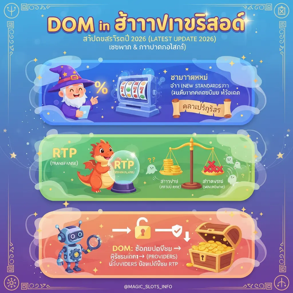 อัตราจ่ายสลอต - DOM